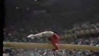 Olga Korbut - 1976 Olympics EF - Balance Beam