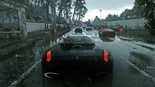 Driveclub - Heavy Rain Realistic Race in 4K (Peugeot Oynx)
