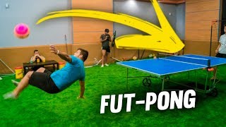 ¡¡¡FÚTBOL PING PONG!!! RETO [Crazy Crew]