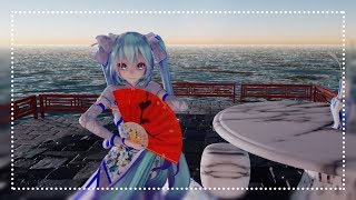 MMD 「寄明月/Send to The Bright Moon ( Miku ) 」 | 4KUHD |