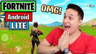 FORTNITE para Android / Saldrá una Versión LITE para Todos los Móviles de Gama Baja??