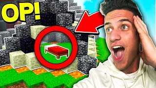 100% UNBREAKABLE BED DEFENSE! (MINECRAFT BED WARS)