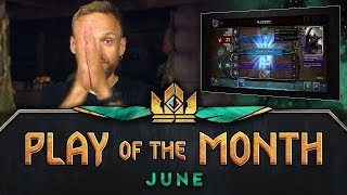 [BETA VIDEO] GWENT: THE WITCHER CARD GAME | Play of the Month (June 2018)