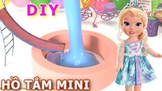 Đồ Chơi Trẻ Em  Đồ Chơi Trẻ Em Máy Kẹo Gumball Tự Làm Hồ Bơi Slime Mini ChoBúp Bê Nữ Hoàng Elsa