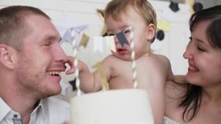 Фотосессия годовасия в студии. Семейная фотостудия МАТРЁШКА #matreshka_familystudio
