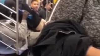 Guy Has Too Much Fun On Subway With His Lady Mannequin