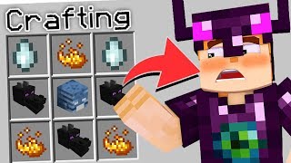 ENDER DRAGON ARMOUR CRAFTING RECIPE in MINECRAFT (THIS IS DANGEROUS)