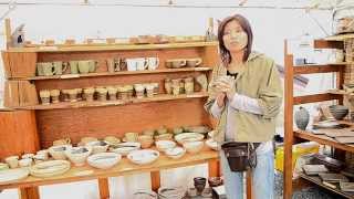益子陶器市 かまぐれの丘　藤井美香　陶芸家さん紹介 2014春
