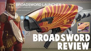Broadsword Launcher - New Monarchy Rocket Launcher Review!