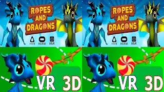 3D VR video 3D SBS google cardboard  Ropes and Dragons