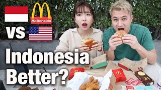 Is Indonesian McDonalds BETTER Than American McDonalds? | MUKBANG VLOG
