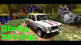 Тест драйв ВАЗ 2106 Автосмулятор City Car Driving на игровом руле Logitech MOMO Racing