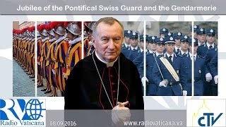Jubileu da Guarda Suíça Pontifícia e da Gendarmaria 2016.09.08