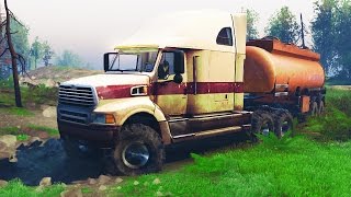 Настоящий грузовик на Бездорожье Freightliner Sterling - SpinTires