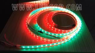 programmable led strip WS2811 60leds 60pixels with RGB remote controller