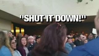 College disciplines students who blocked pro-police speaker
