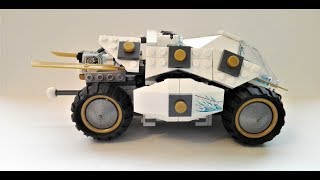 Инструкция по сборке Лего. Lego NINZA Thunder Swordsman. Внедорожник