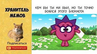 МЕМЫ про СМЕШАРИКОВ | Смешарики УГАР | Мемы с надписями