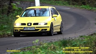 Andrzej KACZMAREK / Jakub KUBAT - Seat Leon - kjs 19 Jasielski Rajd Niepodległości 11-11-2019