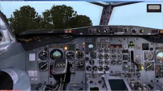 FSX | CapSim | Captain Sim | Boeing 737 - 200 | Cold and Dark | Manual |VOR flight |UHPP - PANC