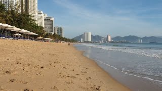 Biển Nha Trang Vào Sáng Sớm Bình Yên Khi Vắng Khách Trung Quốc