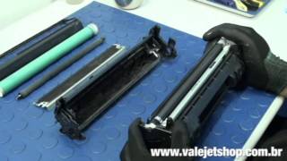 Vídeo Recarga Toner HP Q5949A | 49A | 1160 | 1320  - Vídeo Aula Valejet.com