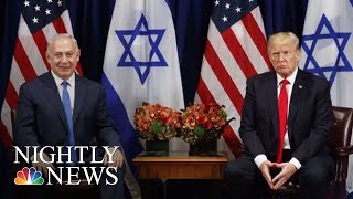 President Donald Trump Recognizes Jerusalem As Israel Capital, Delay Embassy Move | NBC Nightly News