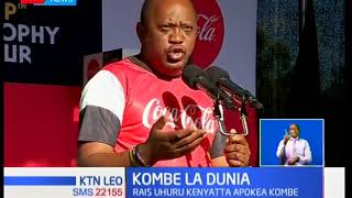 Rais Uhuru Kenyatta apokea Kombe la Dunia lililowasili Kenya