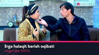 Dugonalar SHOU - Erga halaqit berish oqibati