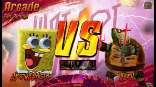 Спанч Боб реальная драка 3 - Super Brawl 3
