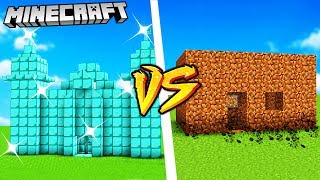 DOM Z DIAMENTÓW VS DOM Z ZIEMI - MINECRAFT | VITO vs GPLAY
