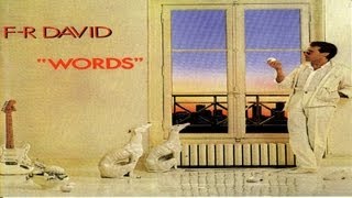 F.R. David - Words don't come easy - High Quality Official Music Video