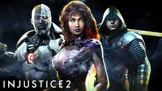 Injustice 2 Starfire/Teen Titans (Robin, Cyborg) HYPE Trailer