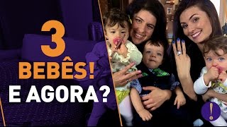 COMO NÃO ME PREPAREI PRA SER MÃE! Dicas da Elle, a MÃE DE TRIGÊMEOS!