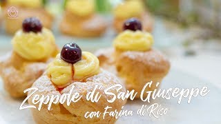 Zeppole di San Giuseppe con Farina di Riso, Come Fare Bignè Ripieni Perfetti Con Farine Naturali
