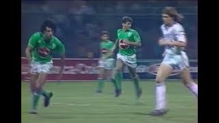 ASSE 2-0 Toulouse - 11e journée de D1 1987-1988