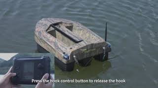 Want to know how our newest version of remote control bait boat works?