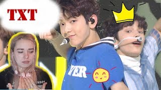 TXT  - Реальный голос или фанера?!  TxT Crown live Reaction