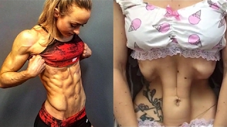 GIRLS WITH 6 PACK ABS OR NOT?  FEMALE FITNESS MOTIVATION 2017