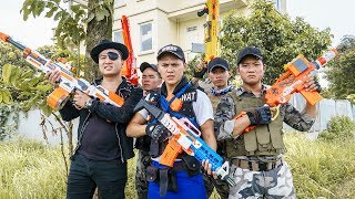 LTT Game Nerf War : Warriors SEAL X Nerf Guns Fight Inhuman Group Surprise Trap