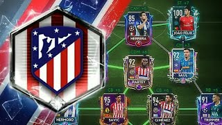 FULL ATLETICO MADRID SPECIAL CARD SQUAD BUILDER IN FIFA MOBILE 19!!!!!!!