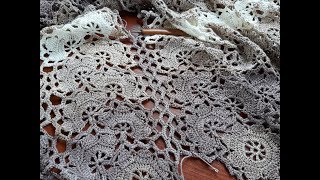 Платье (сарафан) крючком. Ленточное кружево. Часть 7. Боковые соединения.