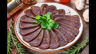 Как приготовить бастурму дома. Простой и легкий рецепт.