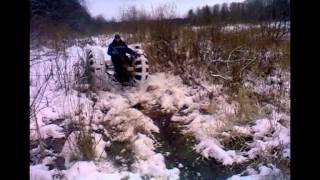 каракат по снегу 2012