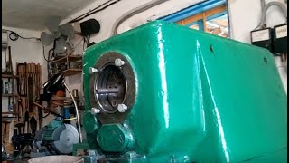 Замена подшипников шпинделя станка 1Е61М