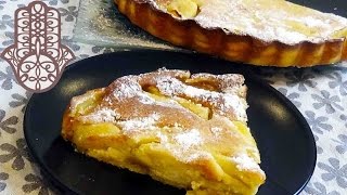 Tarte aux pommes et aux amandes