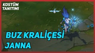 Buz Kraliçesi Janna (Kostüm Tanıtımı) League of Legends