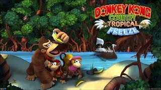 Donkey Kong Country: Tropical Freeze \ Level 1-2 Shipwreck Shore 100% Donkī Kongu Toropikaru Furīzu