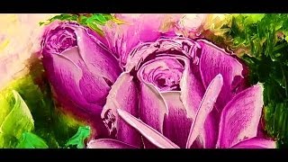 Живопись: Рисование розы - 3 простых шага