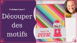 Découper une image principale dans un papier design